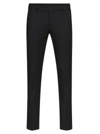 Herren Anzugshose Schwarz